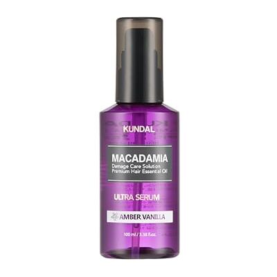KUNDAL Sérum capillaire à la macadamia - Nourrissant Vanille 100ml - Publicité KUNDAL Sérum capillaire à la macadamia - Nourrissant Vanille 100ml - Publicité