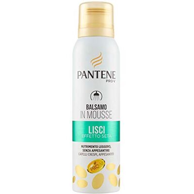 Pantene Pro V Baume pour cheveux en mousse lisse Effet soie 140 ml - Publicité Pantene Pro V Baume pour cheveux en mousse lisse Effet soie 140 ml - Publicité