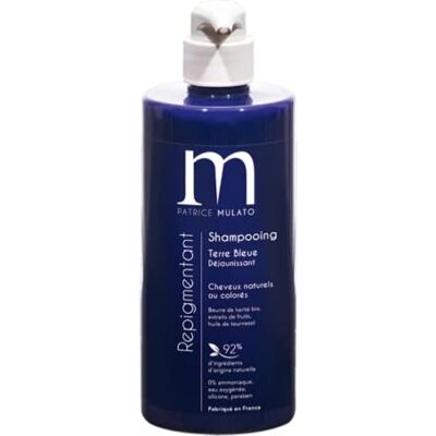 mulato MUL044 Shampooing Repigmentant Terre Bleu 500 ml - Publicité mulato MUL044 Shampooing Repigmentant Terre Bleu 500 ml - Publicité