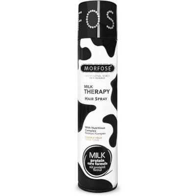 MORFOSE Spray Cheveux Milk Therapy 300 ml – Fixation flexible & brillance – Soin capillaire au lait & kératine – Sans résidus, pour tous types de cheveux - Publicité MORFOSE Spray Cheveux Milk Therapy 300 ml – Fixation flexible & brillance – Soin capillaire au lait & kératine – Sans résidus, pour tous types de cheveux - Publicité