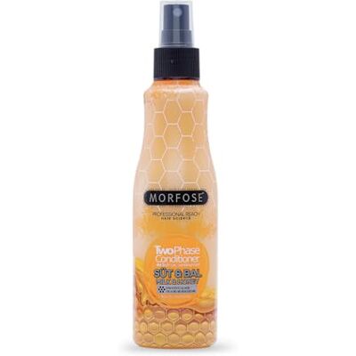 MORFOSE Après-Shampooing 2 Phases Milk & Honey 400 ml – Soin biphasé nourrissant au lait & miel – Brillance, hydratation & douceur – Sans rinçage - Publicité MORFOSE Après-Shampooing 2 Phases Milk & Honey 400 ml – Soin biphasé nourrissant au lait & miel – Brillance, hydratation & douceur – Sans rinçage - Publicité