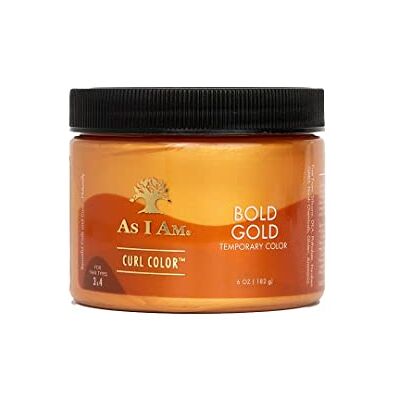 As I Am Curl Color Color Temporal Bold Gold 182 g - Publicité As I Am Curl Color Color Temporal Bold Gold 182 g - Publicité