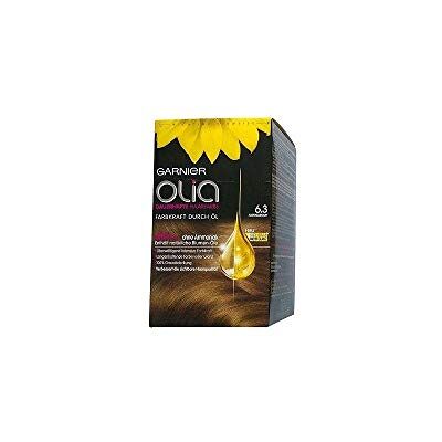 Garnier Coloration OLIA 6.3 Brun Caramel - Publicité Garnier Coloration OLIA 6.3 Brun Caramel - Publicité
