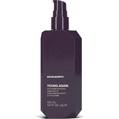 KEVIN.MURPHY Young.Again Huile Capillaire Nourrissante, 100 ml Pour Tous Types de Cheveux, Force & Brillance, Protection Thermique jusqu'à 232°C, avec Immortelle, sans Parabènes - Publicité KEVIN.MURPHY Young.Again Huile Capillaire Nourrissante, 100 ml Pour Tous Types de Cheveux, Force & Brillance, Protection Thermique jusqu'à 232°C, avec Immortelle, sans Parabènes - Publicité