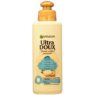 Garnier Ultra Doux Baume Coiffant Protecteur Richesse d'Argan 200 ml - Publicité Garnier Ultra Doux Baume Coiffant Protecteur Richesse d'Argan 200 ml - Publicité