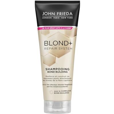 John Frieda Blond+ Repair System 250ml - Shampoing - Publicité John Frieda Blond+ Repair System 250ml - Shampoing - Publicité