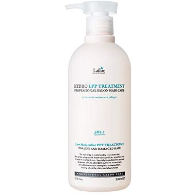 LA'DOR Hydro LPP Hair Treatment Traitement Collagène Protéine Soie Cheveux 530 ml pH 5.5 Soin Intensif Sec Abîmé Coloré Perm Amincissant Huile Jojoba Sans Silicones - Publicité LA'DOR Hydro LPP Hair Treatment Traitement Collagène Protéine Soie Cheveux 530 ml pH 5.5 Soin Intensif Sec Abîmé Coloré Perm Amincissant Huile Jojoba Sans Silicones - Publicité