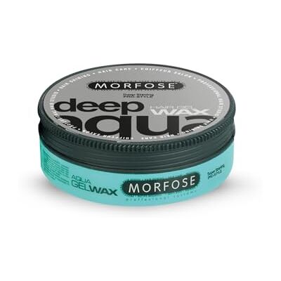 MORFOSE Deep Aqua Hair Styling Wax 175ml – Cire coiffante Deep Hold – Contrôle maximal & brillance – Tenue longue durée - Publicité MORFOSE Deep Aqua Hair Styling Wax 175ml – Cire coiffante Deep Hold – Contrôle maximal & brillance – Tenue longue durée - Publicité