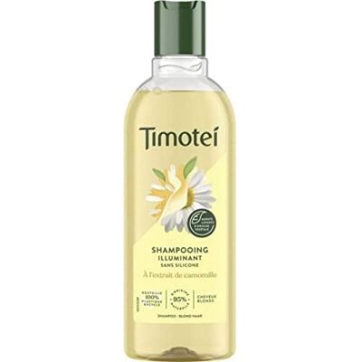 Timotei Shampooing illuminant A l'extrait de camomille 300ml - Publicité Timotei Shampooing illuminant A l'extrait de camomille 300ml - Publicité