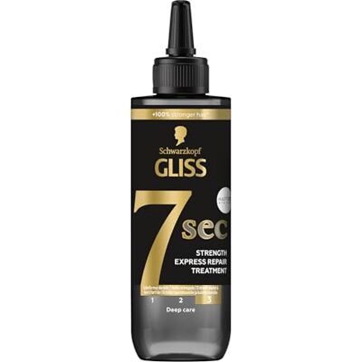 Schwarzkopf Gliss 7 Sec Express Repair Treatment Ultimate Repair 200 Ml - Publicité Schwarzkopf Gliss 7 Sec Express Repair Treatment Ultimate Repair 200 Ml - Publicité