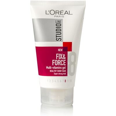 L’Oréal Paris - Studio Line Essentials Fix & Force - Gel capillaire - Publicité L’Oréal Paris - Studio Line Essentials Fix & Force - Gel capillaire - Publicité