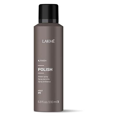 LAKMÉ - K.Finish Polish Sprej - 200 ml - Spray cheveux - Publicité LAKMÉ - K.Finish Polish Sprej - 200 ml - Spray cheveux - Publicité