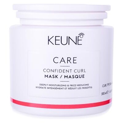 Keune - Confident Curl Mask - 500ml - Masque capillaire - Publicité Keune - Confident Curl Mask - 500ml - Masque capillaire - Publicité