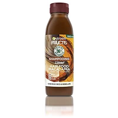 Garnier Fructis Hair Food Shampooing Lissant à la Macadamia 1 Unité - Publicité Garnier Fructis Hair Food Shampooing Lissant à la Macadamia 1 Unité - Publicité