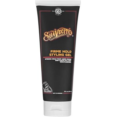 Suavecito Gel coiffant Firme Gel, capillaire à tenue extra forte pour un contrôle et une définition toute la journée Formule non grasse sans pellicules Facile à appliquer et à laver 237 ml - Publicité Suavecito Gel coiffant Firme Gel, capillaire à tenue extra forte pour un contrôle et une définition toute la journée Formule non grasse sans pellicules Facile à appliquer et à laver 237 ml - Publicité
