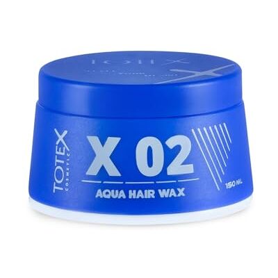 Totex Coiffure Aqua Wax 02 Gel à Tenue extra Forte Flexible Control Parfum Scent Unisexe 150ml - Publicité Totex Coiffure Aqua Wax 02 Gel à Tenue extra Forte Flexible Control Parfum Scent Unisexe 150ml - Publicité