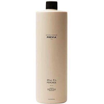 PREVIA - Peroxyde Crème Stabilisé 6% - 20 Vol. - 1 L - Crème oxydante - Publicité PREVIA - Peroxyde Crème Stabilisé 6% - 20 Vol. - 1 L - Crème oxydante - Publicité