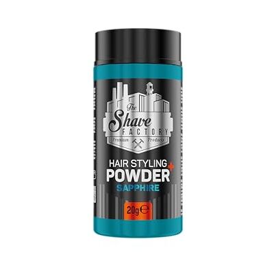 The Shave Factory - Volumizing Powder Sapphire 20g - Saphire - Publicité The Shave Factory - Volumizing Powder Sapphire 20g - Saphire - Publicité