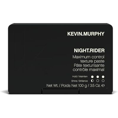 KEVIN.MURPHY Night.Rider Pâte Texturisante Fini Mat, 100 g Pour Tous Types de Cheveux, Maintien Fort, Fini Mat, avec Cire d'Abeille, sans Sulfates ni Parabènes - Publicité KEVIN.MURPHY Night.Rider Pâte Texturisante Fini Mat, 100 g Pour Tous Types de Cheveux, Maintien Fort, Fini Mat, avec Cire d'Abeille, sans Sulfates ni Parabènes - Publicité