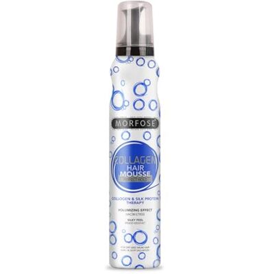 MORFOSE Mousse Soin Cheveux Collagène 200 ml – Hydratation, brillance & élasticité – Mousse capillaire au collagène & protéines de soie pour cheveux secs et abîmés - Publicité MORFOSE Mousse Soin Cheveux Collagène 200 ml – Hydratation, brillance & élasticité – Mousse capillaire au collagène & protéines de soie pour cheveux secs et abîmés - Publicité