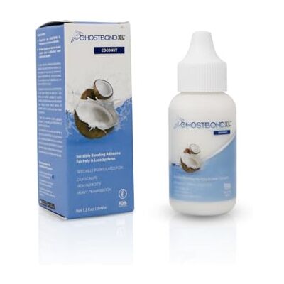 Professional Hair Labs Pro Hair Labs – Ghostbond XL Parfumé – Colle pour perruque et dentelle Colle à cheveux spécialement formulée pour une forte humidité, une forte transpiration et des cuirs chevelus gras (36,9 g - Publicité Professional Hair Labs Pro Hair Labs – Ghostbond XL Parfumé – Colle pour perruque et dentelle Colle à cheveux spécialement formulée pour une forte humidité, une forte transpiration et des cuirs chevelus gras (36,9 g - Publicité