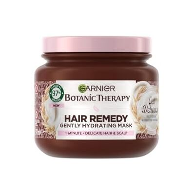 Garnier BOTANIC THERAPY HAIR MASK OAT DELICACY 340 ML - Publicité Garnier BOTANIC THERAPY HAIR MASK OAT DELICACY 340 ML - Publicité