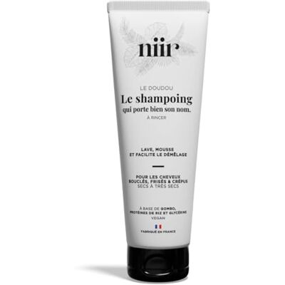 Niir Le Doudou Le Shampooing doux et naturel pour les cheveux texturés Cheveux crépus, frisés et bouclés 250 ml - Publicité Niir Le Doudou Le Shampooing doux et naturel pour les cheveux texturés Cheveux crépus, frisés et bouclés 250 ml - Publicité