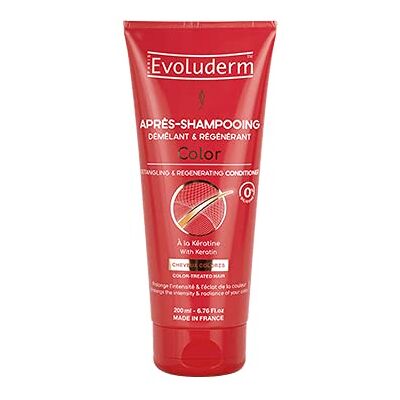 Evoluderm - Color - Enrichi en kératine - Après-shampoing - Publicité Evoluderm - Color - Enrichi en kératine - Après-shampoing - Publicité