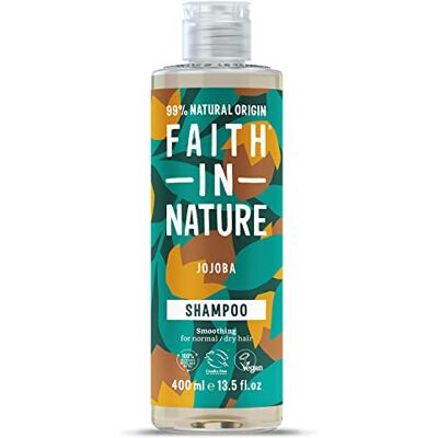Faith in Nature - Natural Jojoba Shampoo - Normal à Sec - Shampoing - Publicité Faith in Nature - Natural Jojoba Shampoo - Normal à Sec - Shampoing - Publicité