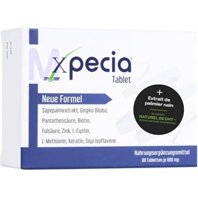 XPECIA - Bloqueur DHT contre perte de cheveux - Publicité XPECIA - Bloqueur DHT contre perte de cheveux - Publicité