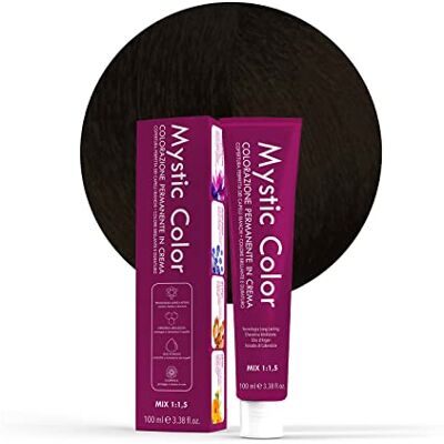 Mystic Color - Permanent - Noir - 100 ml - Coloration crème pour cheveux - Publicité Mystic Color - Permanent - Noir - 100 ml - Coloration crème pour cheveux - Publicité