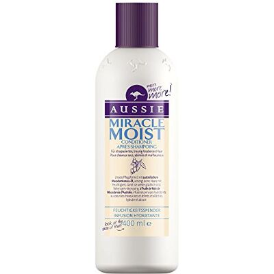 Aussie Miracle Moist Après-shampooing 400 ml - Publicité Aussie Miracle Moist Après-shampooing 400 ml - Publicité