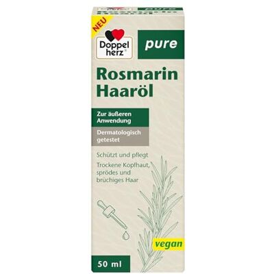 Huile de Romarin Doppelherz - Soins capillaires - Publicité Huile de Romarin Doppelherz - Soins capillaires - Publicité