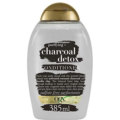 Après-shampooing Détox Charbon Actif OGX - Soins Capillaires - Publicité Après-shampooing Détox Charbon Actif OGX - Soins Capillaires - Publicité