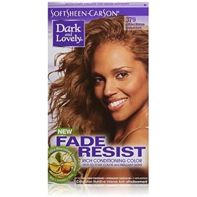 Dark and Lovely Coloration 379 Bronze Doré - Publicité Dark and Lovely Coloration 379 Bronze Doré - Publicité