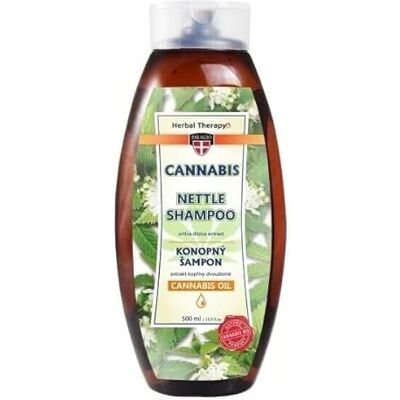 Palacio Shampoo au Cannabis - Ortie - Publicité Palacio Shampoo au Cannabis - Ortie - Publicité