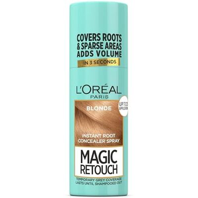 L'OREAL PARIS - Magic Retouch - 5.0 - Blond clair - Spray colorant cheveux - Publicité L'OREAL PARIS - Magic Retouch - 5.0 - Blond clair - Spray colorant cheveux - Publicité
