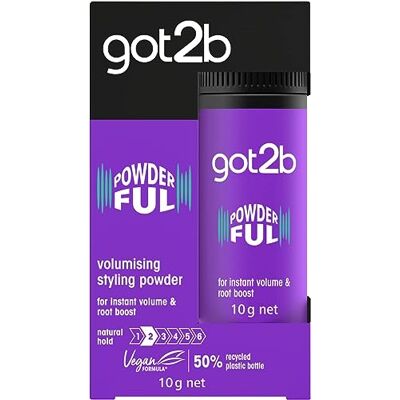 Poudre coiffante volumisante Schwarzkopf Powder'ful - Soins capillaires - Publicité Poudre coiffante volumisante Schwarzkopf Powder'ful - Soins capillaires - Publicité