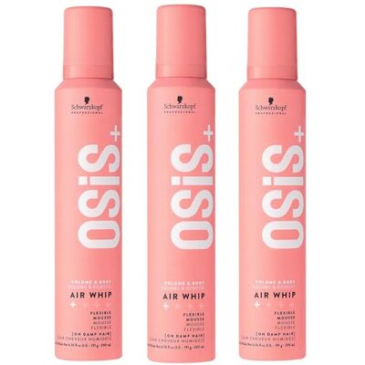 Schwarzkopf Osis+ Air Whip 200 ml lot de 3 - Publicité Schwarzkopf Osis+ Air Whip 200 ml lot de 3 - Publicité