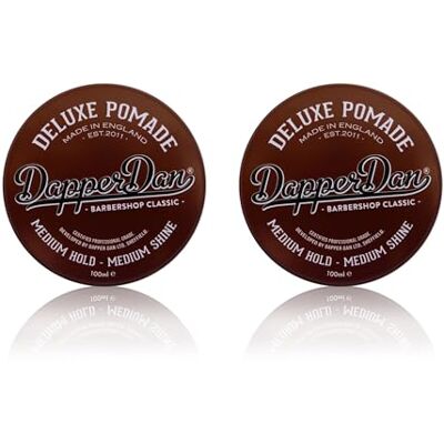 Dapper Dan - Deluxe Pomade - Medium Hold - Publicité Dapper Dan - Deluxe Pomade - Medium Hold - Publicité