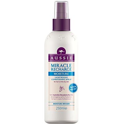 Aussie Soin Hydratant Sans Rinçage Miracle Moist Soin Sans Rinçage 250 Ml - Publicité Aussie Soin Hydratant Sans Rinçage Miracle Moist Soin Sans Rinçage 250 Ml - Publicité