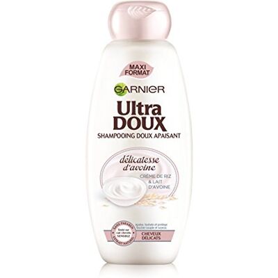 Garnier Ultra Doux Shampoing Doux Apaisant Délicatesse d'Avoine - Publicité Garnier Ultra Doux Shampoing Doux Apaisant Délicatesse d'Avoine - Publicité