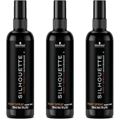 Schwarzkopf Silhouette Gel Lac (3 x 200 ML) - Publicité Schwarzkopf Silhouette Gel Lac (3 x 200 ML) - Publicité