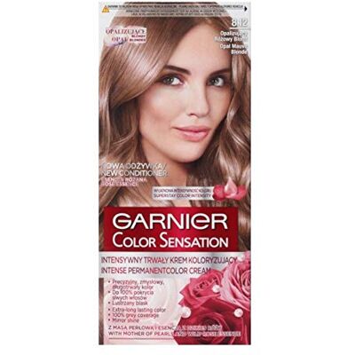 Garnier , Color Sensation Coloration capillaire 8.12 Rose Iridescent - Publicité Garnier , Color Sensation Coloration capillaire 8.12 Rose Iridescent - Publicité