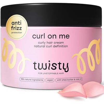 Crème de coiffage Twisty Curl On Me - Crème coiffante - Publicité Crème de coiffage Twisty Curl On Me - Crème coiffante - Publicité
