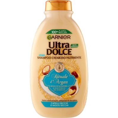 Garnier Ultra Dolce Rituel d'Argan 300 ml Shampoo Non-professionnels Femmes - Publicité Garnier Ultra Dolce Rituel d'Argan 300 ml Shampoo Non-professionnels Femmes - Publicité