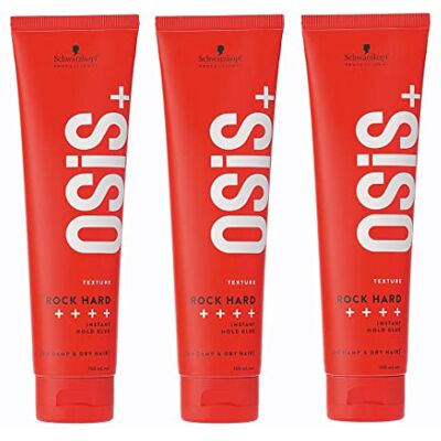 Schwarzkopf Professional OSIS+ Lot de 3 Rock Hard 150ml Glu Ultime Gel de Fixation - Publicité Schwarzkopf Professional OSIS+ Lot de 3 Rock Hard 150ml Glu Ultime Gel de Fixation - Publicité