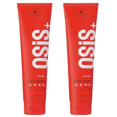 Schwarzkopf OSiS Styling Glue Rock Hard Ultra Strong Lot de 2 tubes de colle coiffante 150 ml - Publicité Schwarzkopf OSiS Styling Glue Rock Hard Ultra Strong Lot de 2 tubes de colle coiffante 150 ml - Publicité