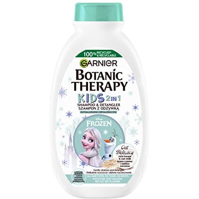 Garnier Botanic Therapy Oat Delicacy shampooing 2-en-1 Reine des neiges 250 ml - Publicité Garnier Botanic Therapy Oat Delicacy shampooing 2-en-1 Reine des neiges 250 ml - Publicité