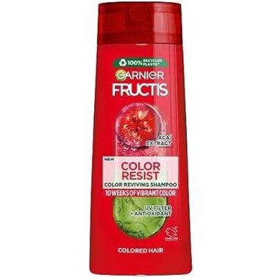 Garnier Fructis Color Resist Shampooing pour cheveux colorés 250 ml - Publicité Garnier Fructis Color Resist Shampooing pour cheveux colorés 250 ml - Publicité